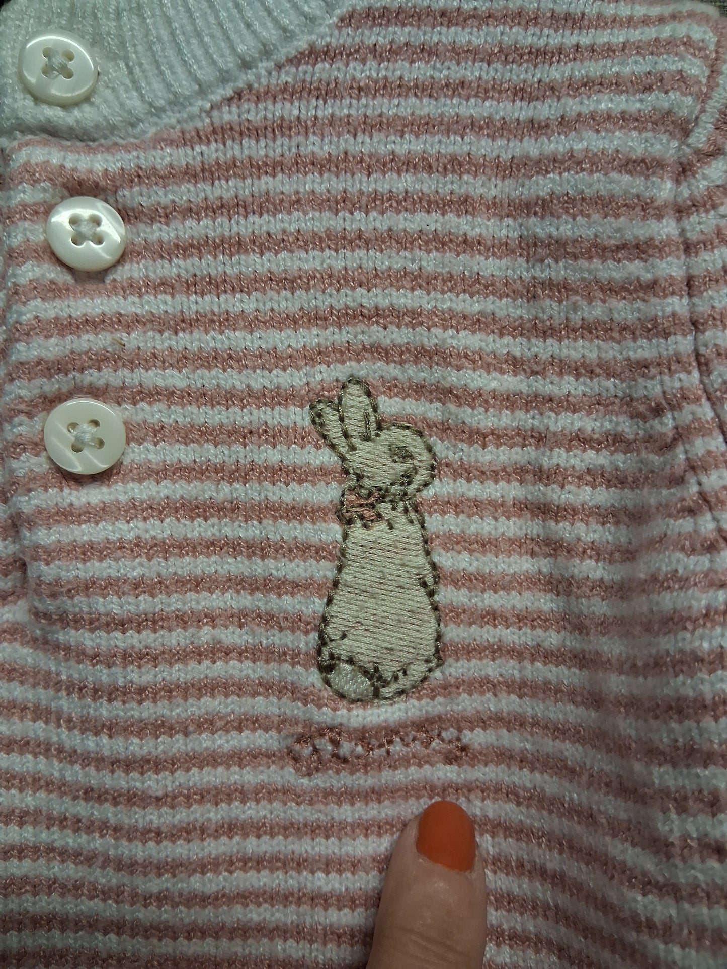 Marks & Spencer Peter Rabbit "Flopsy" 2 Piece Knitted Outfit Age 9-12 Months