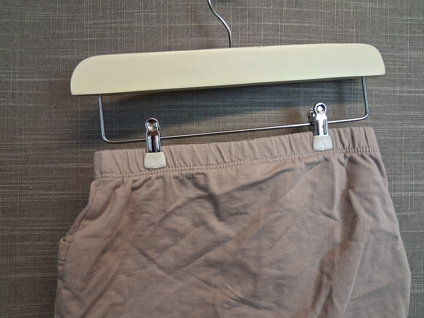 Next Boys Jersey Cotton Shorts Age 6-9 Months Light Brown