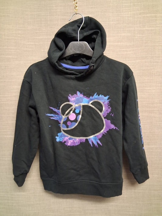 George Boys "Pudsey" Children in Need Black Hoodie Sweater Age 5-6 Years
