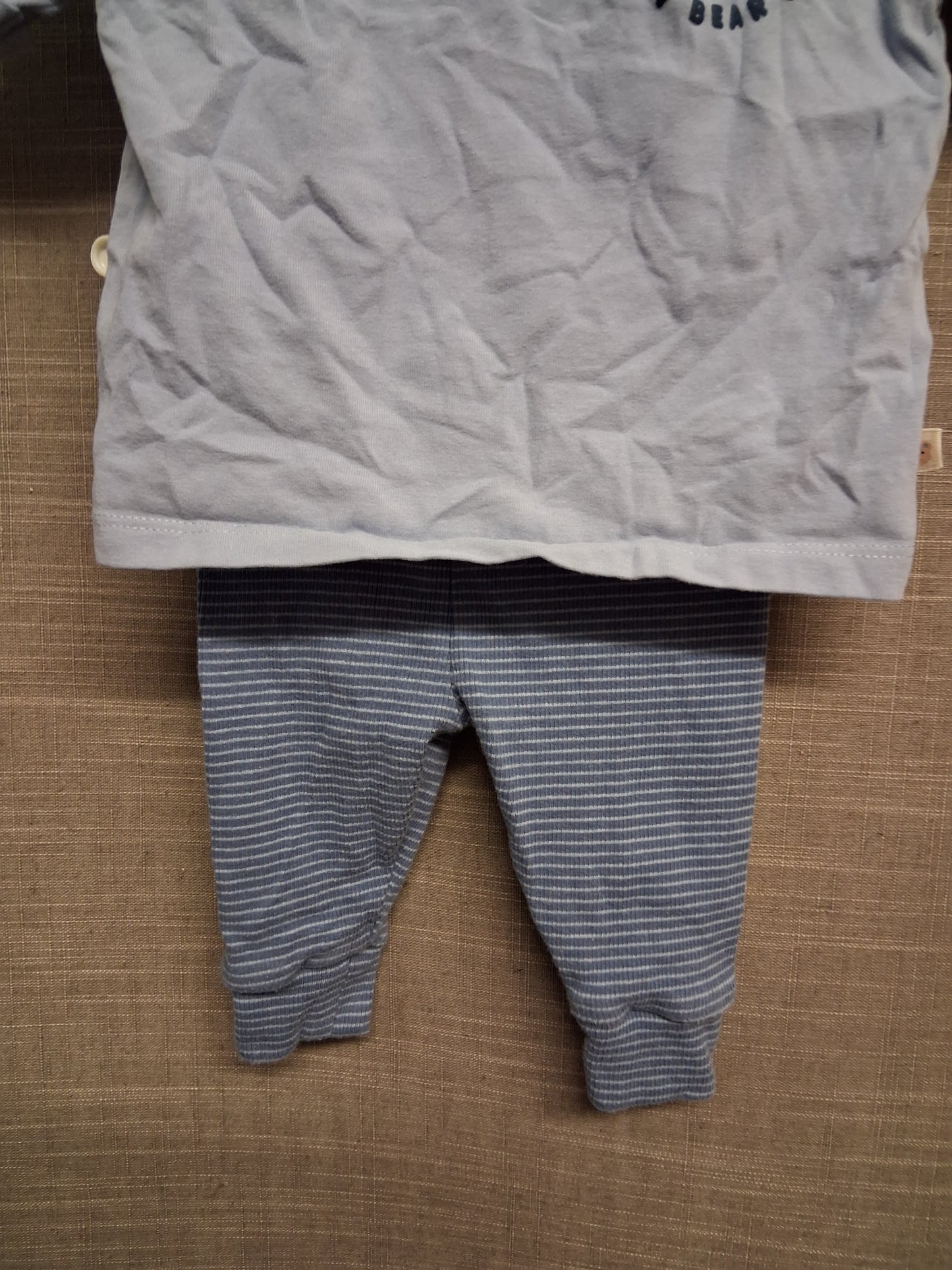Next Boys 2 Piece Outfit T-Shirt & Joggers Age 0-3 Months