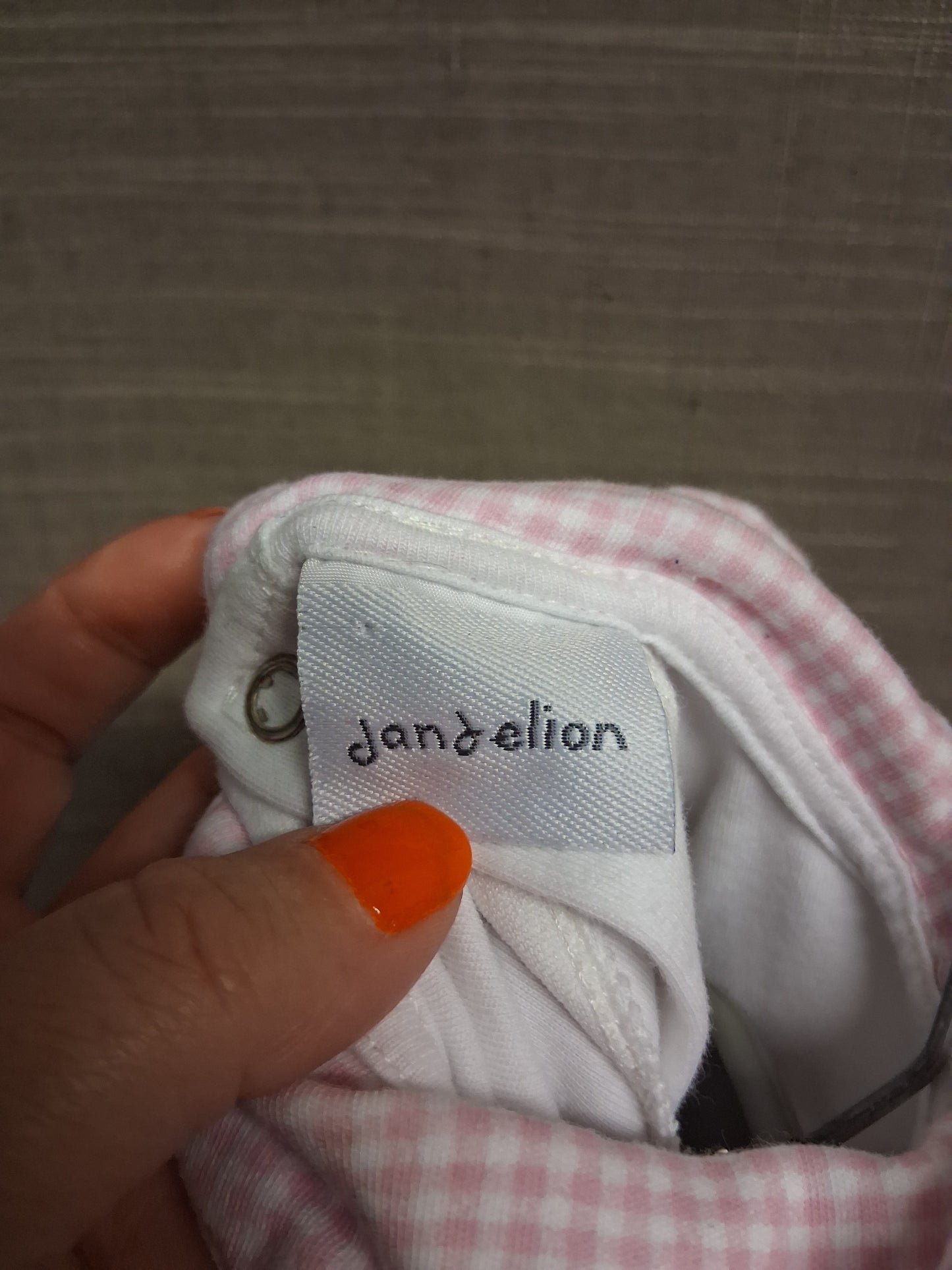 Dandelion Girls Pink White Romper Smock Detail Age 0-3 Months
