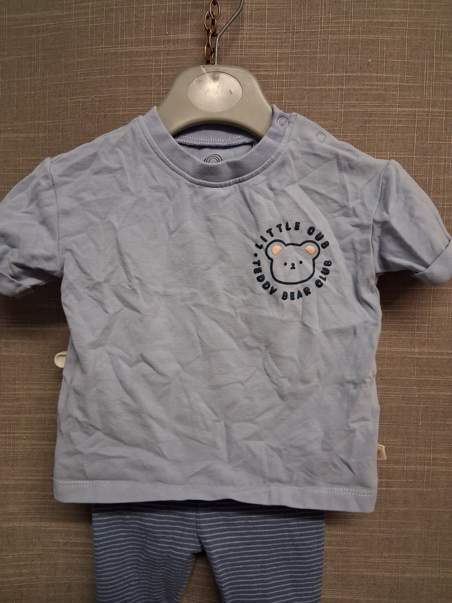 Next Boys 2 Piece Outfit T-Shirt & Joggers Age 0-3 Months
