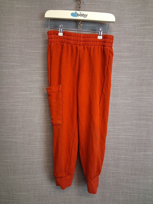 Adidas Boys Red Joggers Age 4-5 Years Elastic Waist