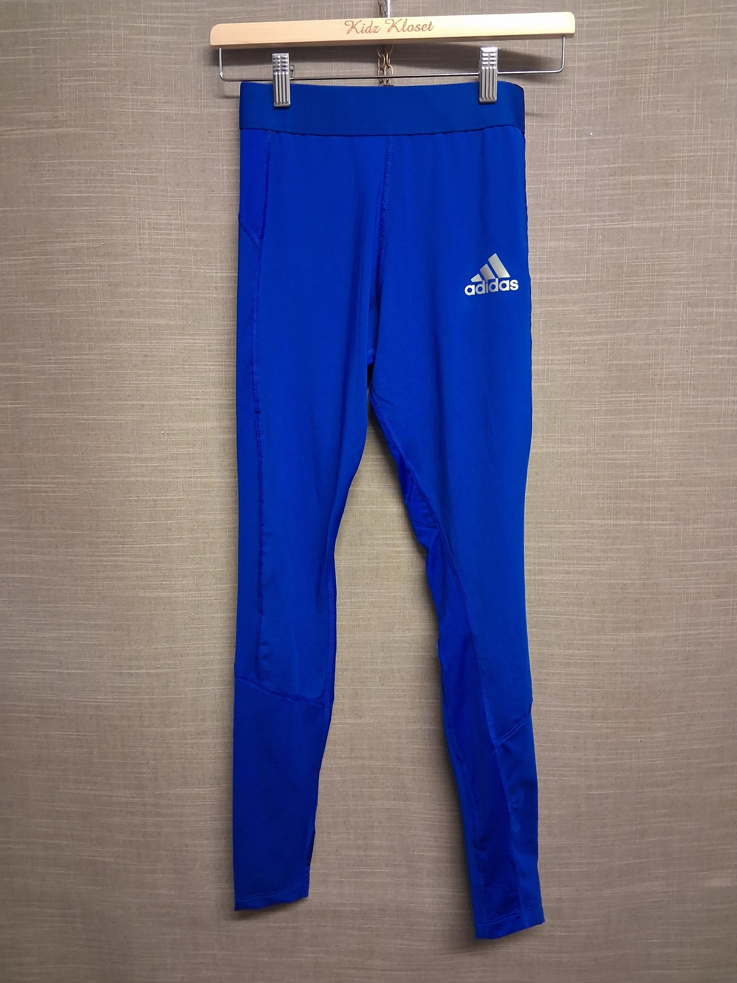 Adidas Girls Blue Techfit Prime Green Size M Age 15-16 Years Womens Teens Slim Fit New
