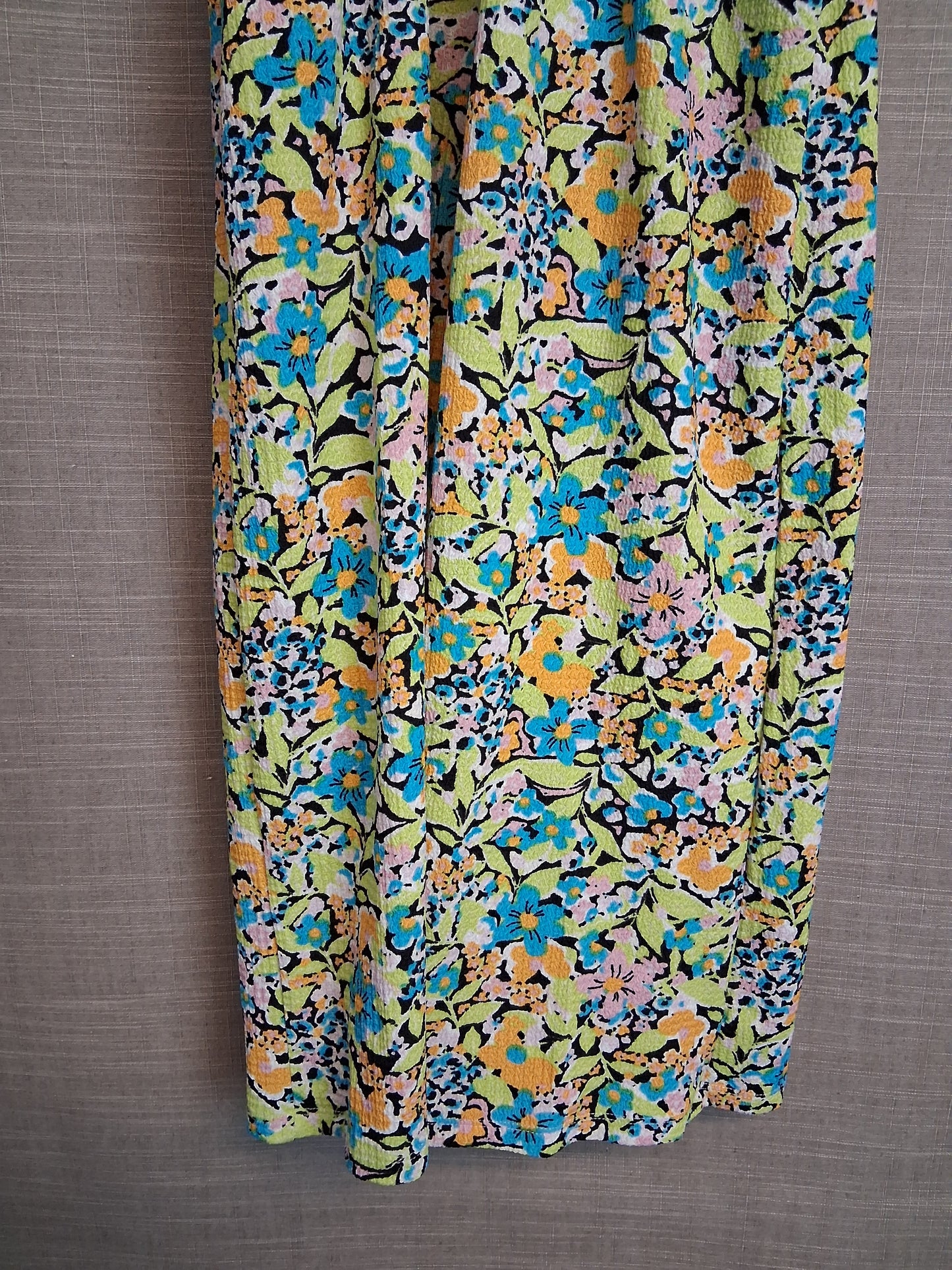 Primark Girls Multicolour Floral Jumpsuit Age 10-11 Years