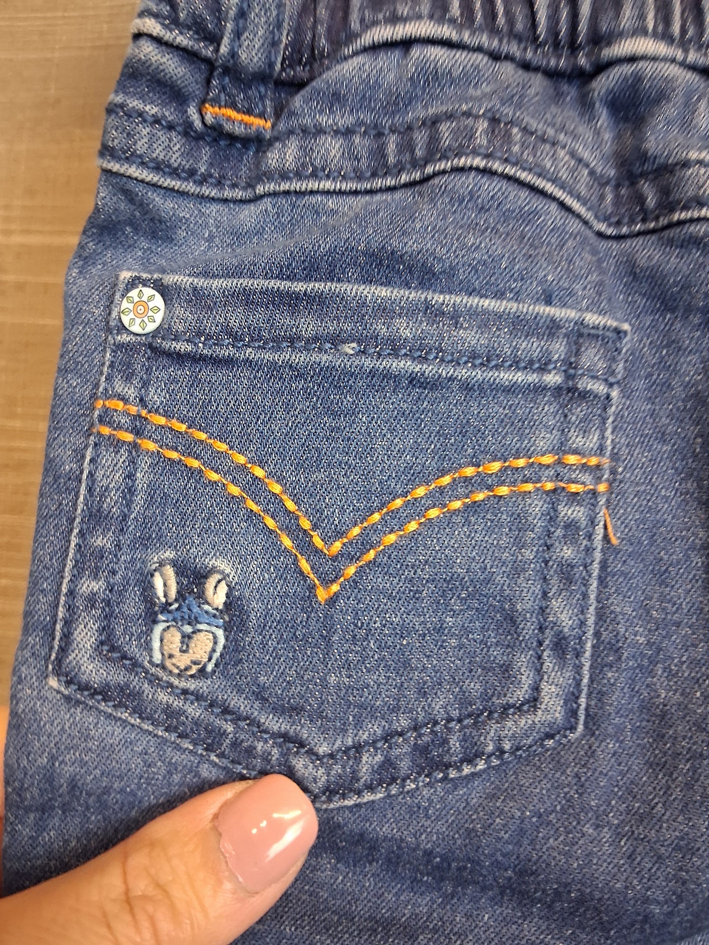 Sergent Major Boys Blue Denim Jeans Age 6 Months