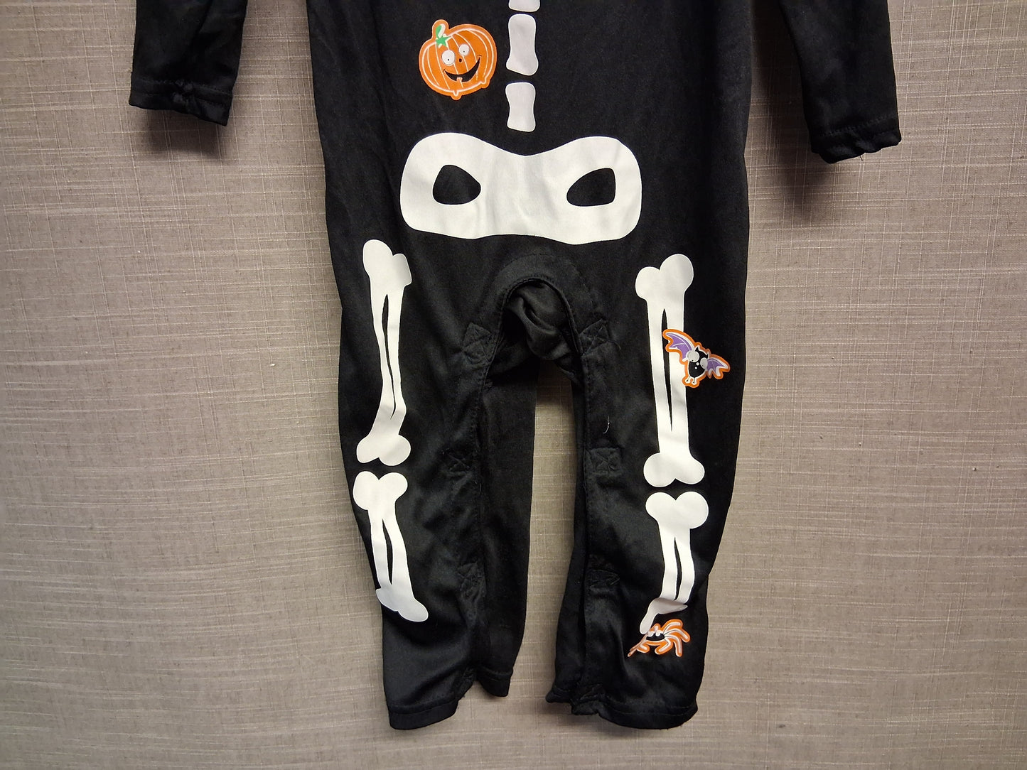 Wilko Boys Halloween Skeleton Costume One Piece Age 12-18 Months