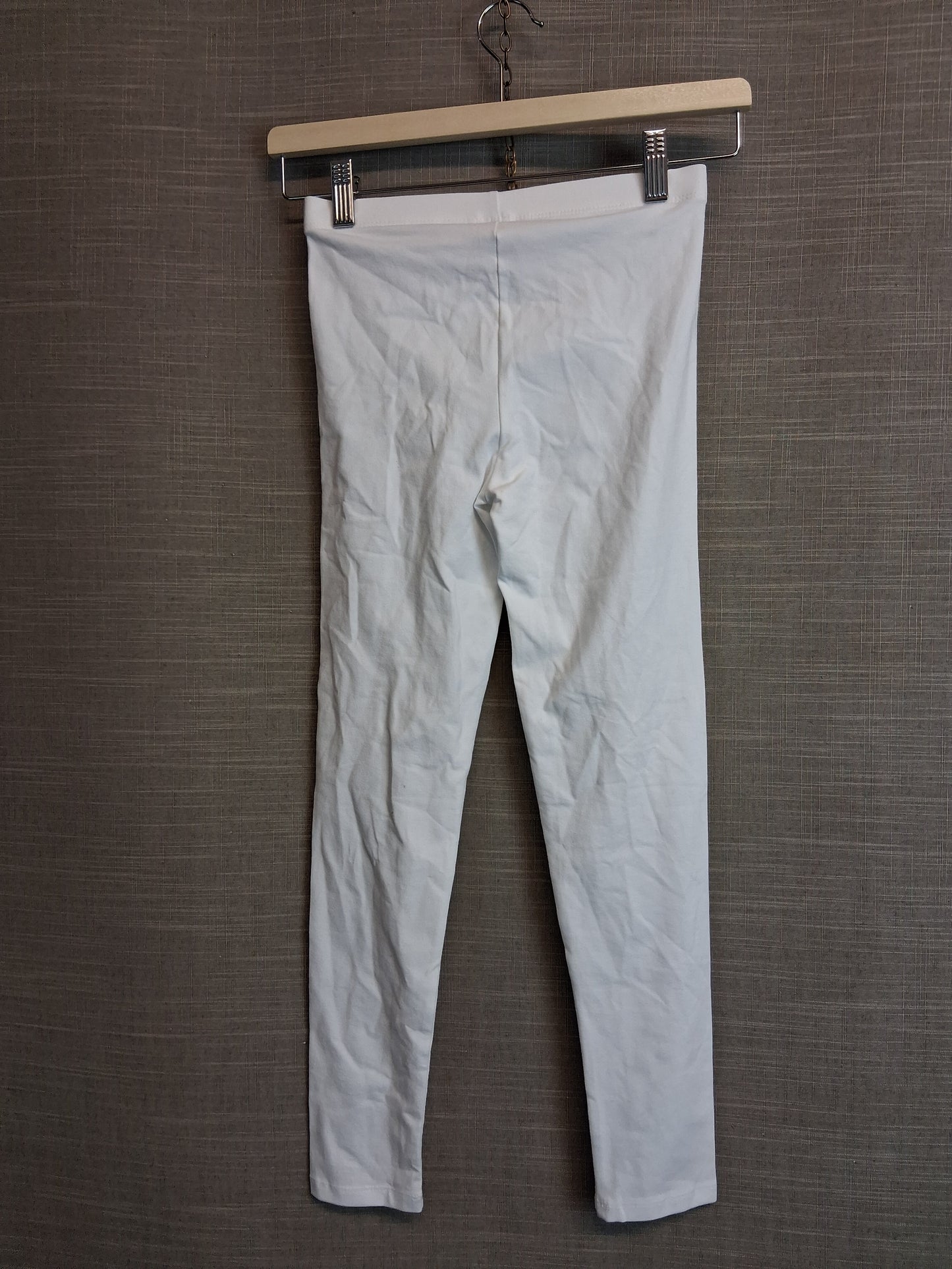 George Girls White Jersey Leggings Age 9-10 Years