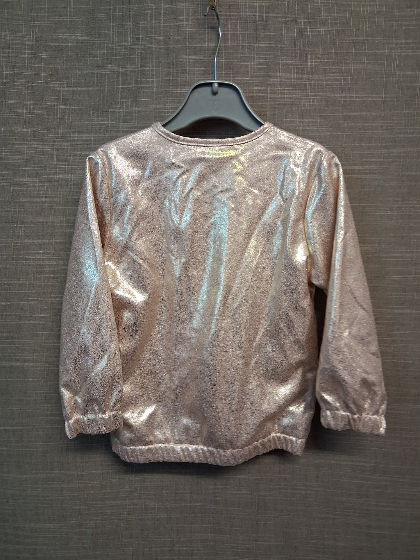 Pepco Girls Rose Gold Bomber Jacket Age 2-3 Years New