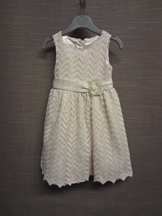 American Princess Girls Ivory Party Dress Special Occasion Age 2 Years