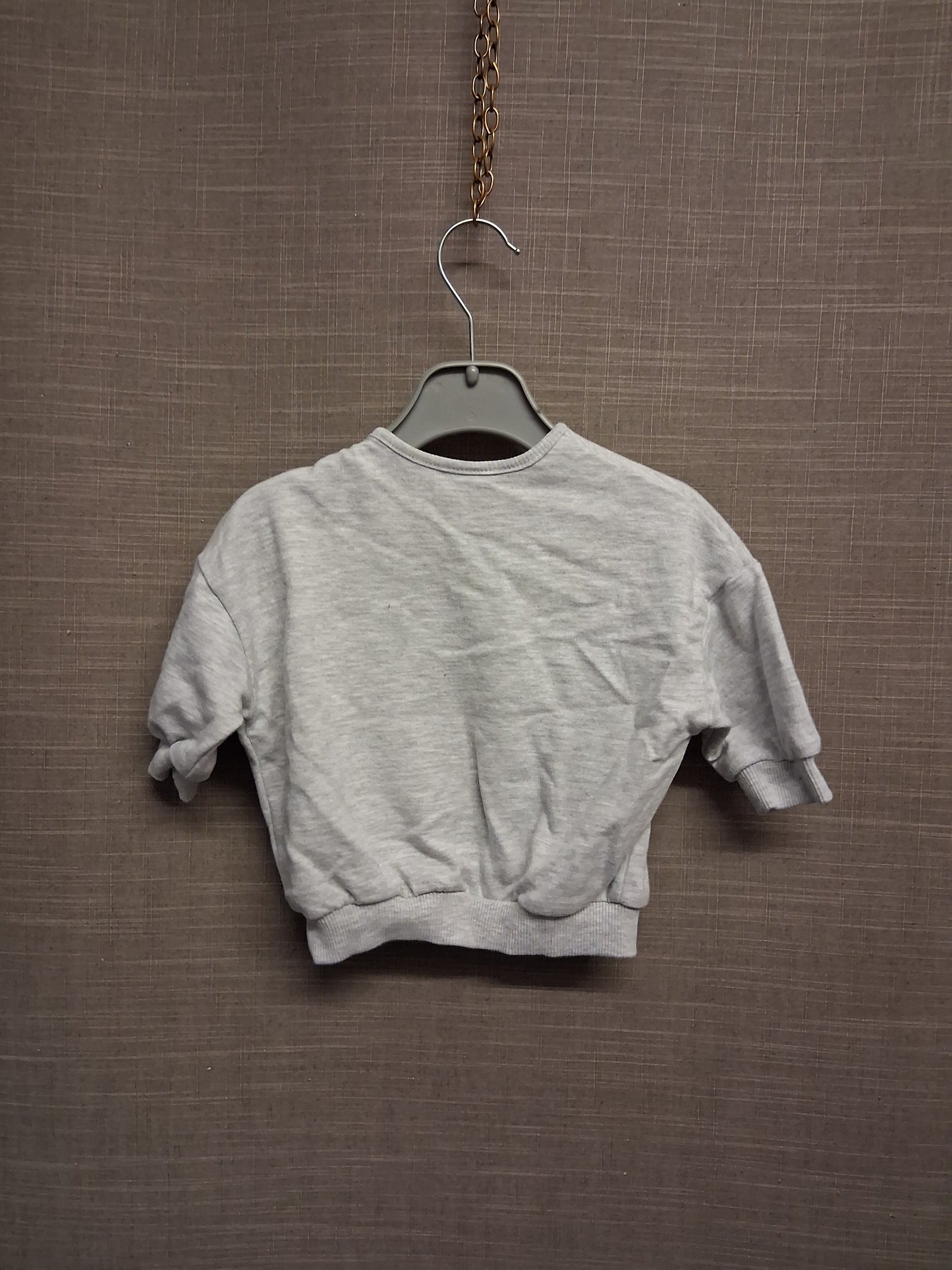 George Boys Halloween Disney  Stitch Grey Sweater Age 0-3 Months
