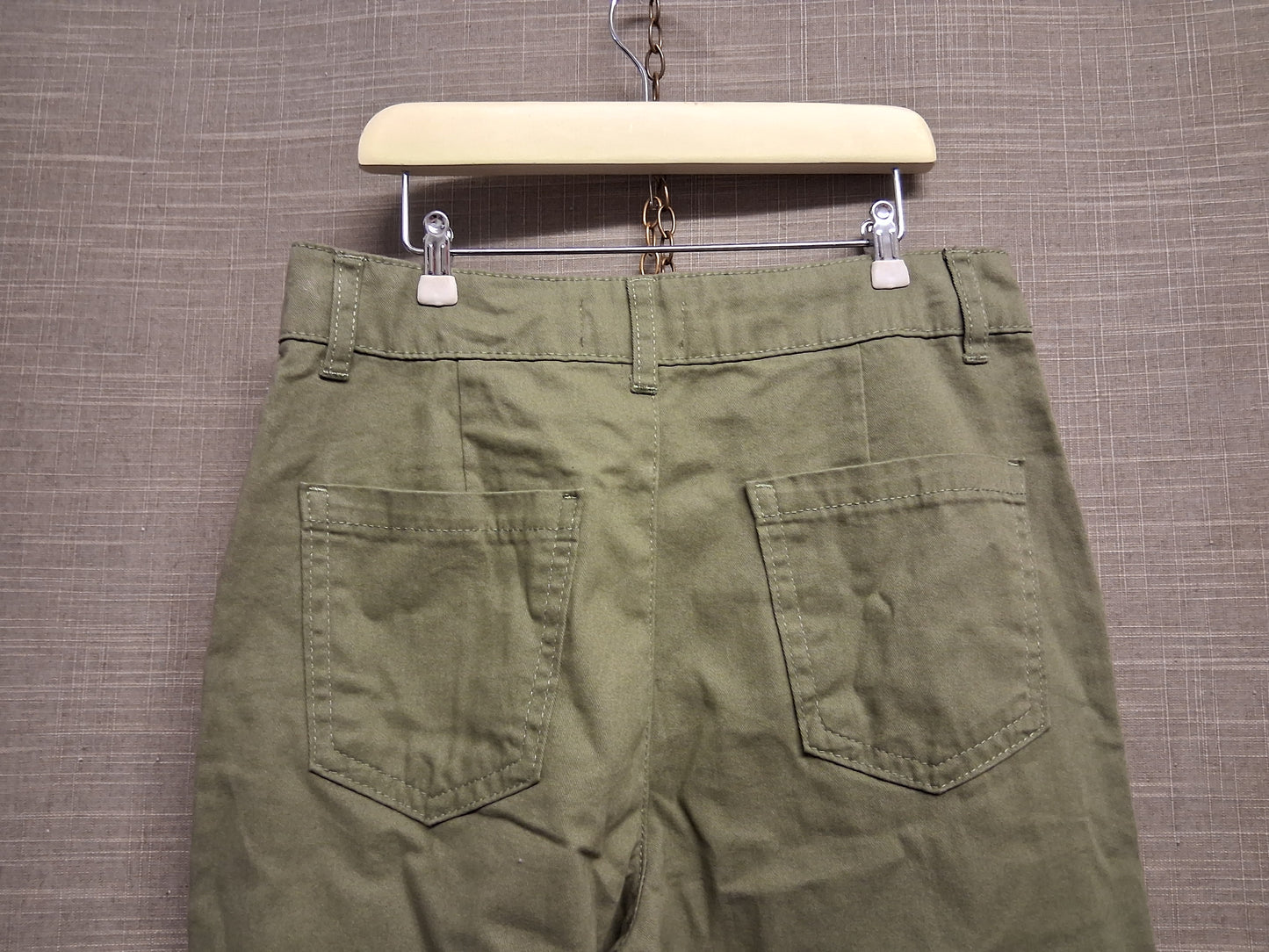 Primark Girls Khaki Cargo Trousers Age 9-10 Years New