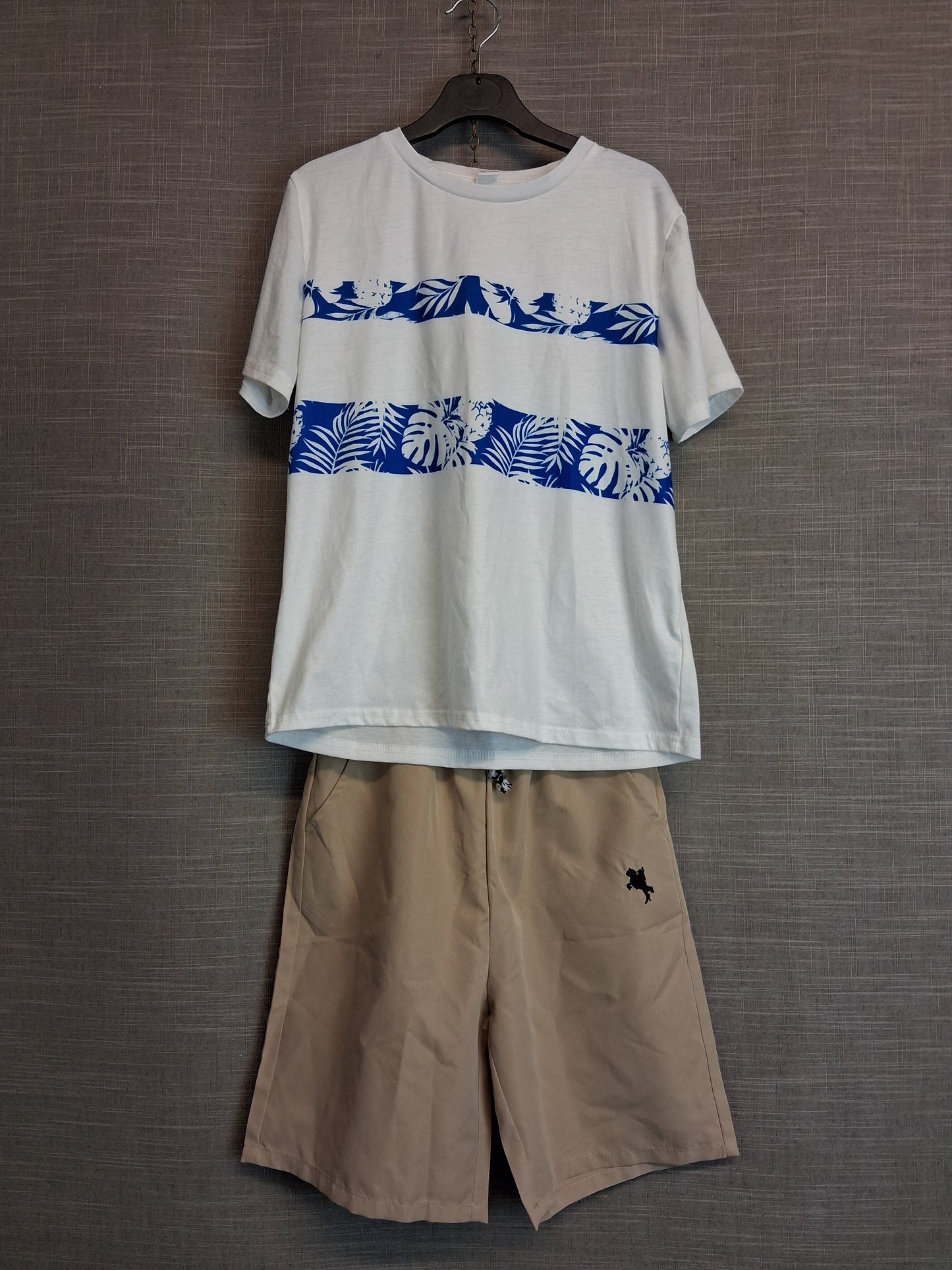 Shein Boys 2 Piece Set T-Shirt and Shorts Age 11-12