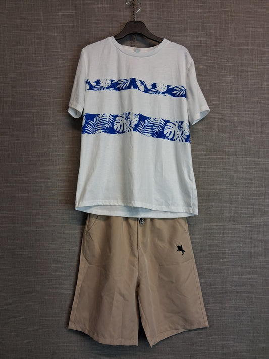 Shein Boys 2 Piece Set T-Shirt and Shorts Age 11-12