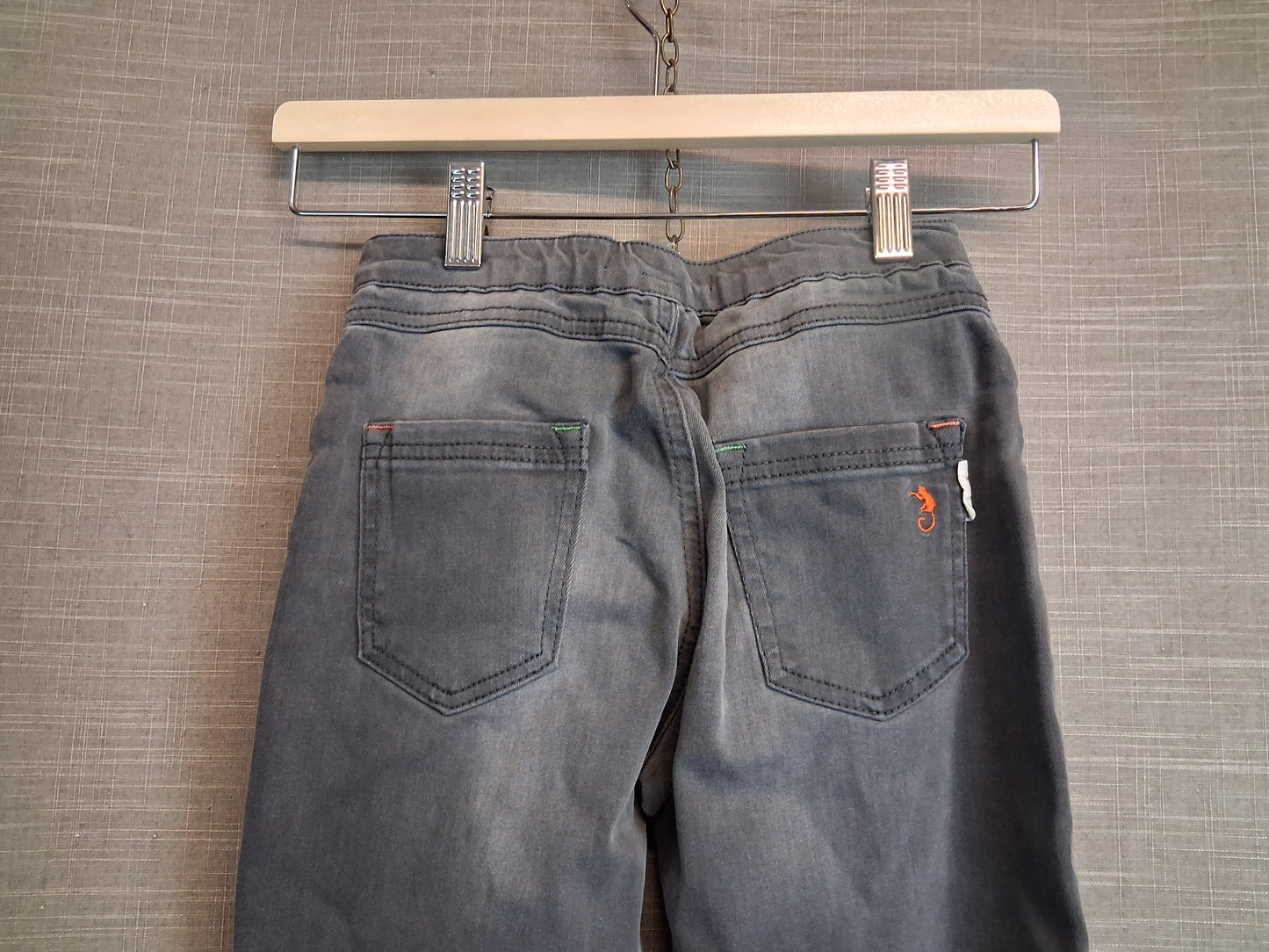 White Stuff Boys Grey Straight Leg Jeans Age 9-10 Years