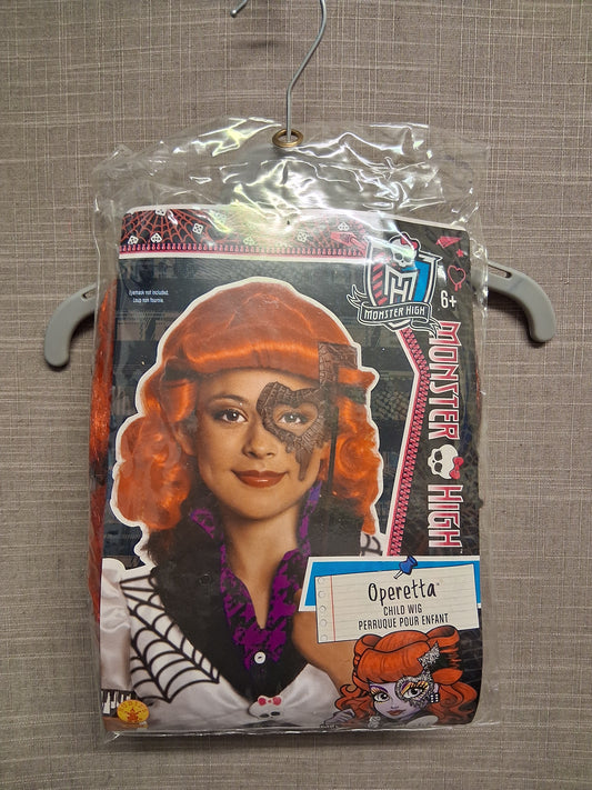 Monster High Operetta Child's Wig 6 Years Plus New