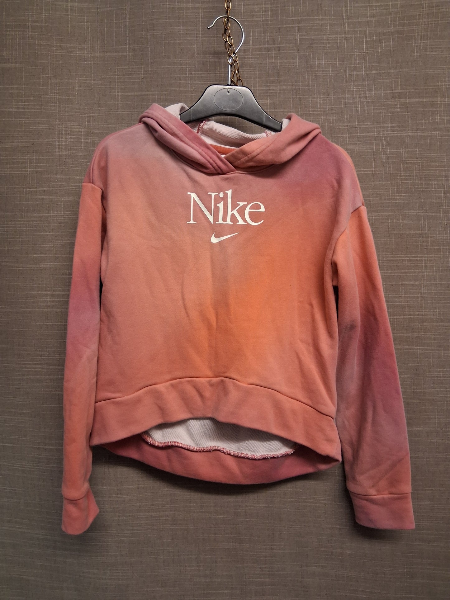 Nutmeg Pink Ombre Hoodie Sweater Age 9-11 Years