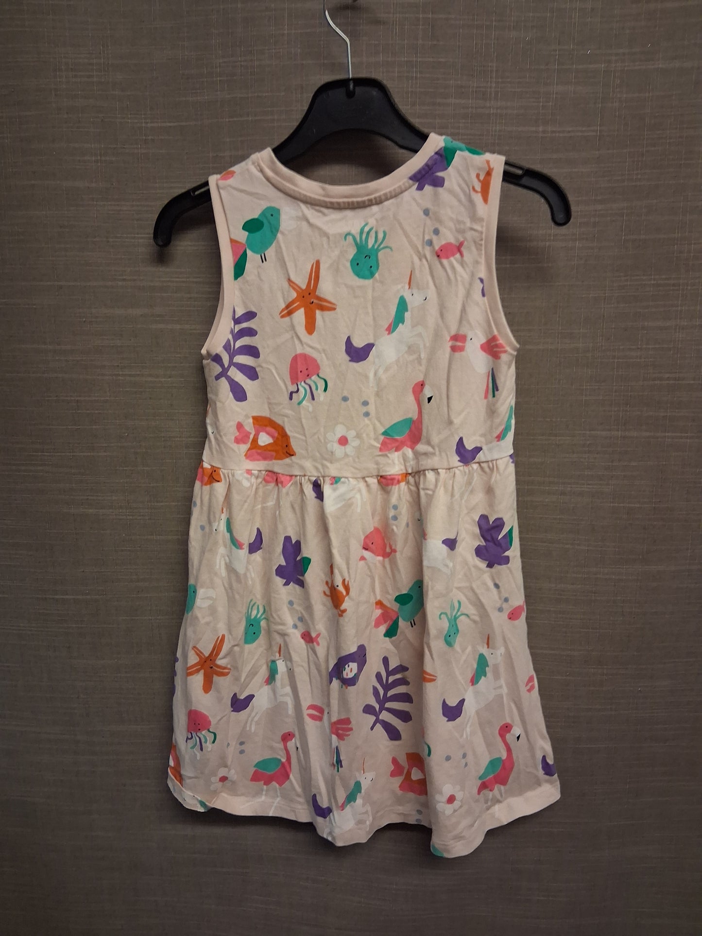 Marks and Spencer Girls Sealife Theme Jersey Sundress Age 6-7 Years