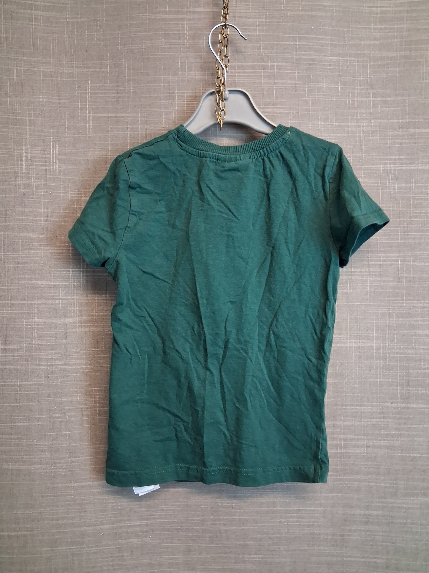 Disney Boys Mickey Mouse Green Short Sleeve T-Shirt Age 6 Years