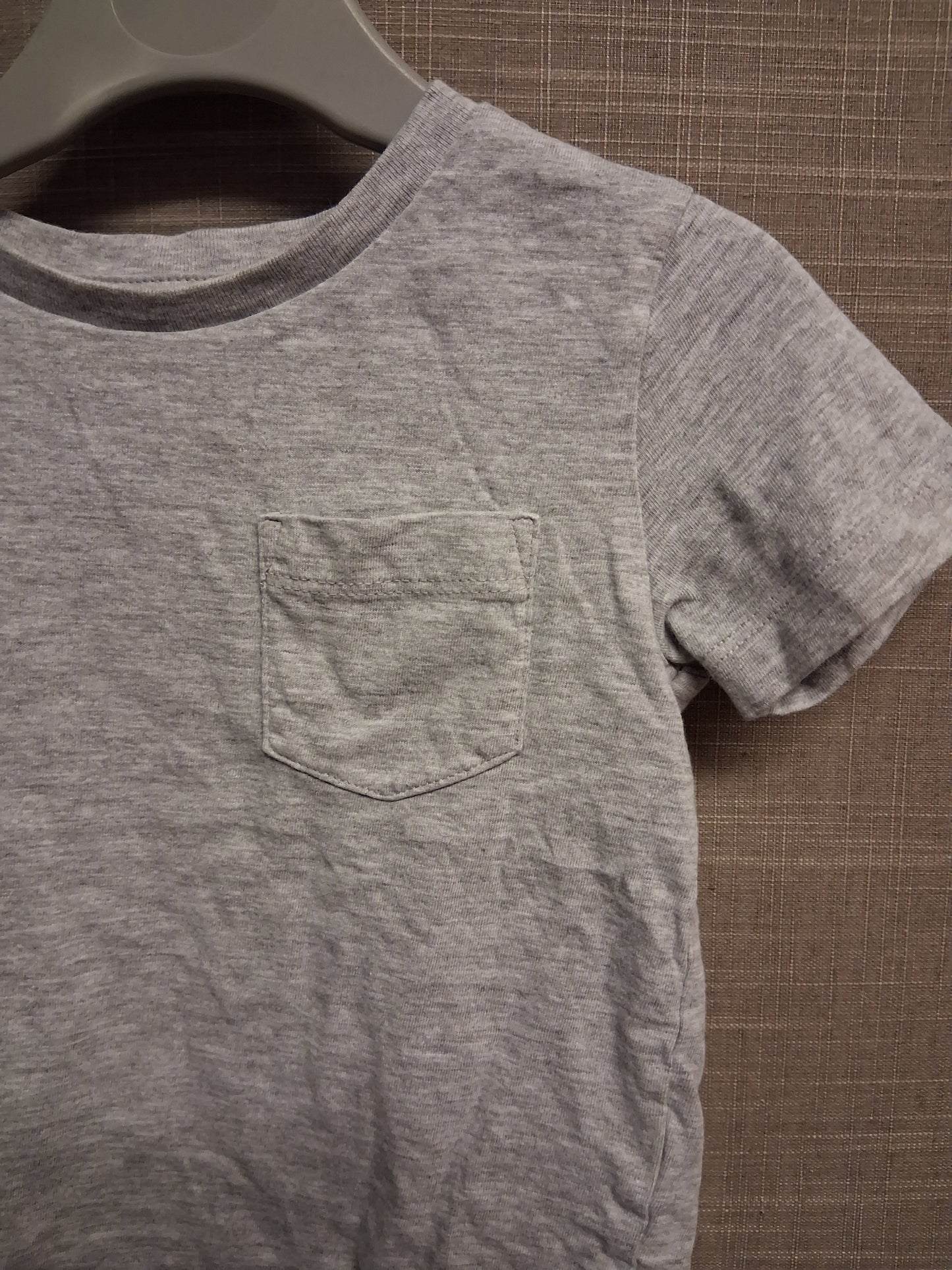 Next Boys Grey Short Sleeve Jersey T-Shirt Age 9-12 Months