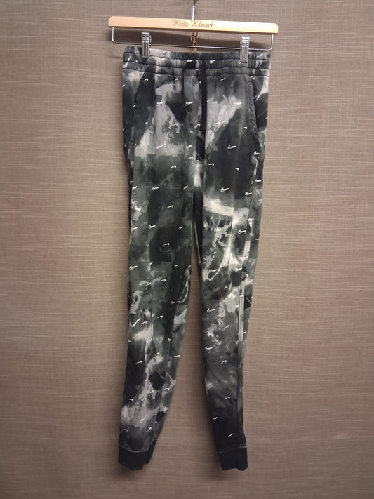 Nike Grey Marble Swoosh Logo Joggers Sweat Pants Age 13-15 Years