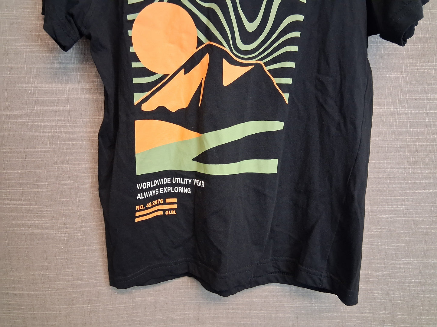 George Boys Short Sleeve T-Shirt Black Age 10-11 Years