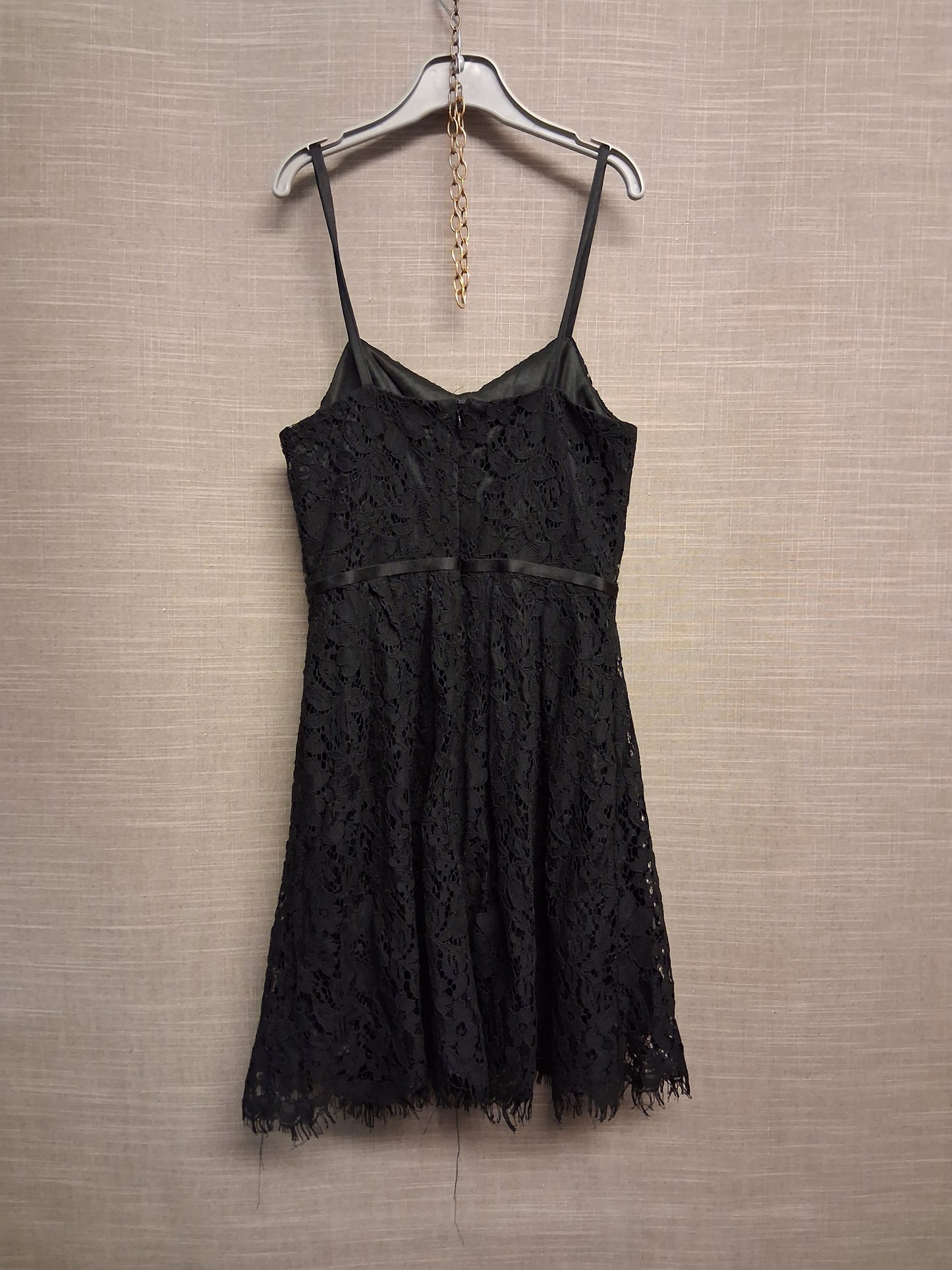 New Look Black Lace A Line Dress Age 10