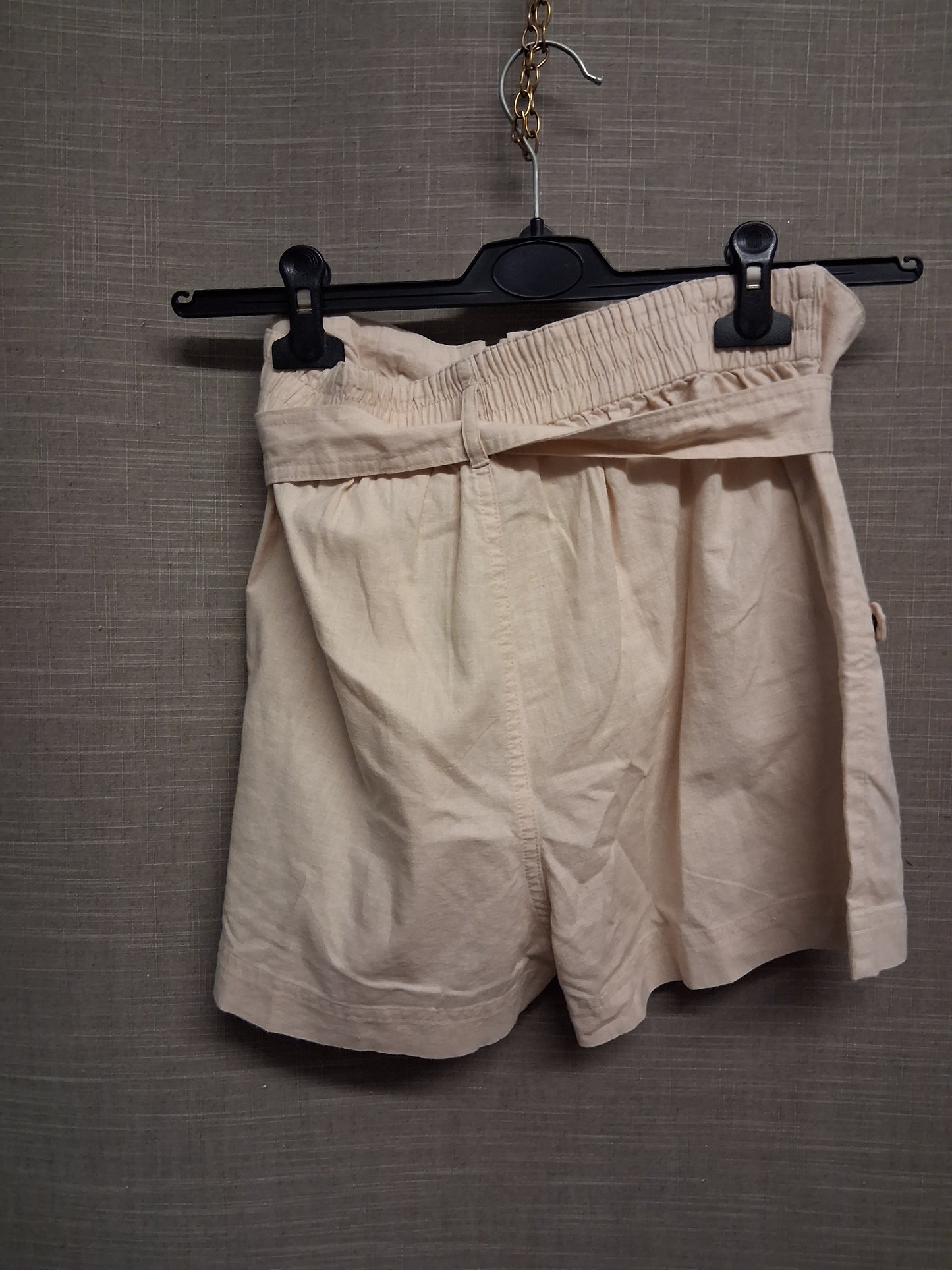 Candy Couture Matalan Girls Peach Denim Shorts with Belt Age 15 Years