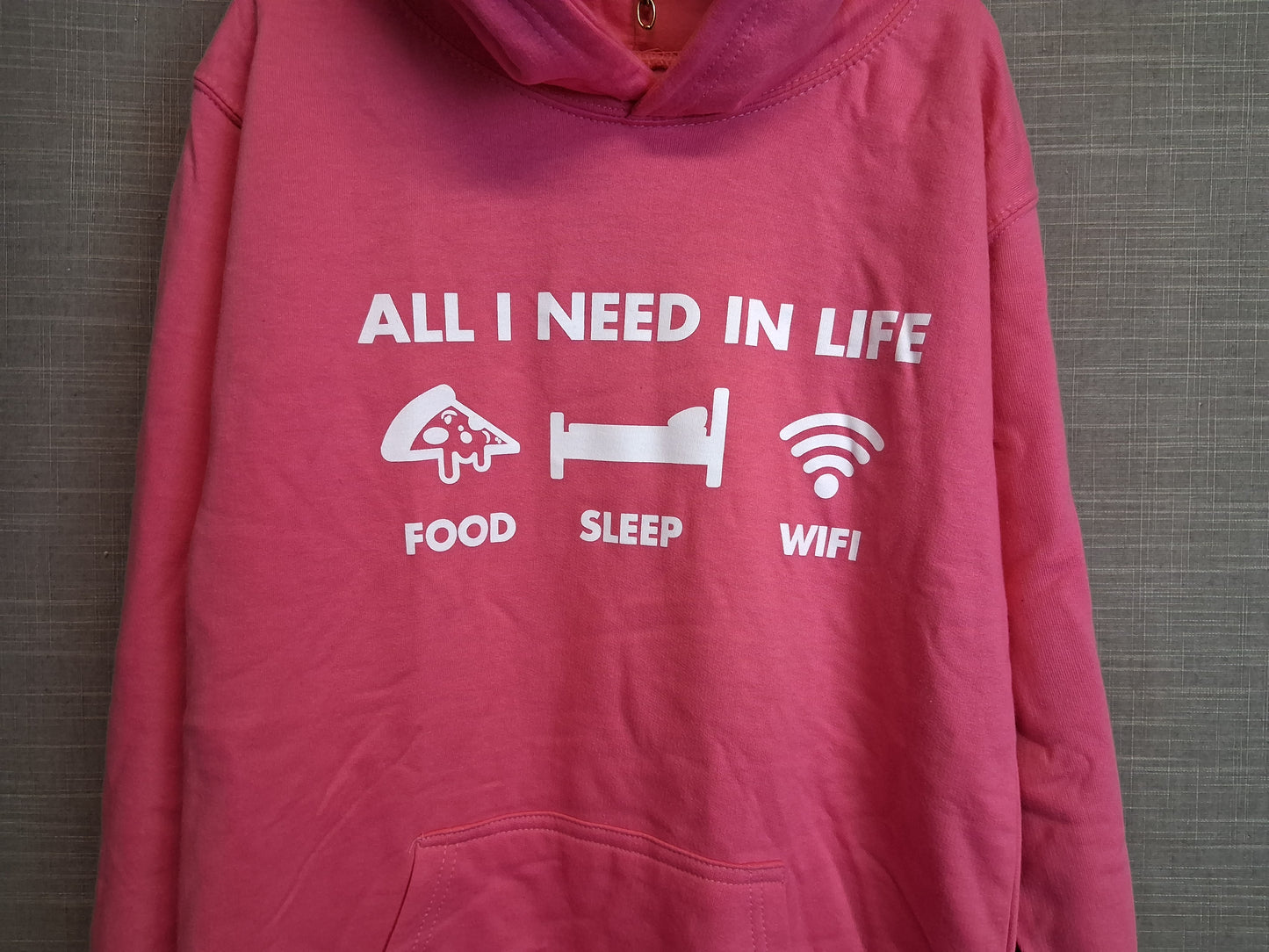 Just Hoods Girls Hoodie Pink Age 12-13 Years New