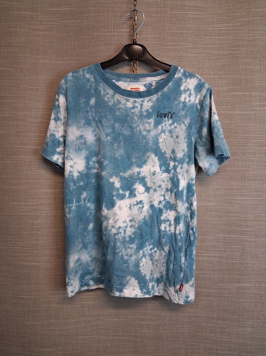 Levi's Boys Blue Tie Dye T-Shirt Short Sleeve Age 12-13 Years