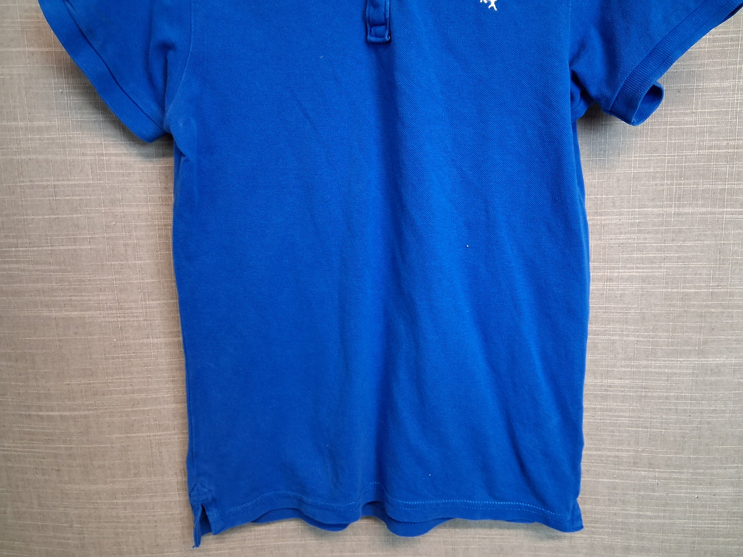 H&M Boys Blue Polo T-Shirt Age 8-10 Years