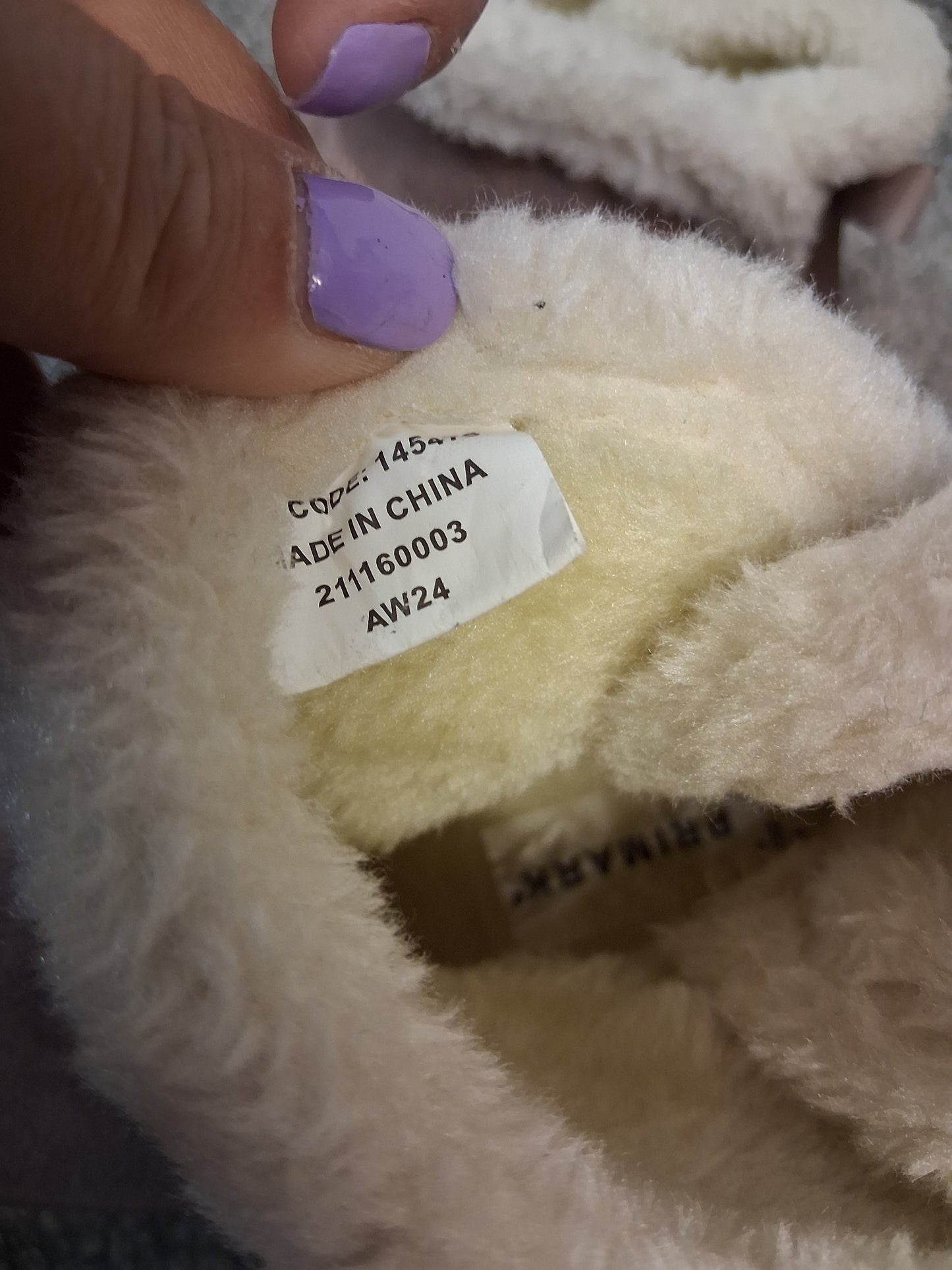 Primark Girls Pink Winter Ankle Boots Size 8/9