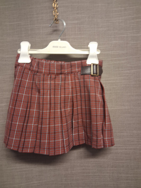 Next Girls Tarten Red Skorts Age 4-5 Years