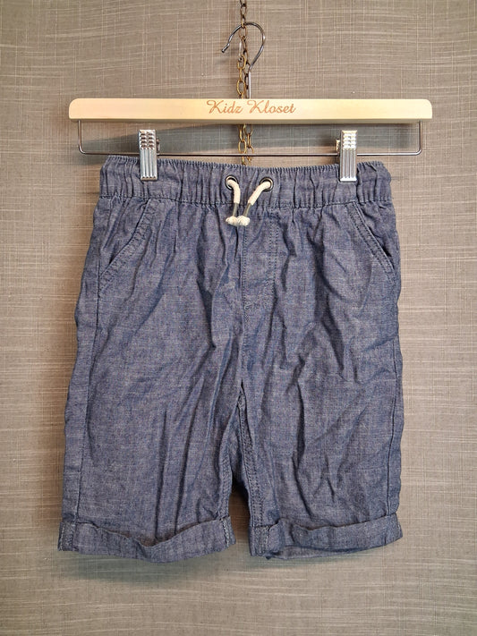 Nutmeg Boys Blue Denim Style  Chino Shorts Age 7-8 Years