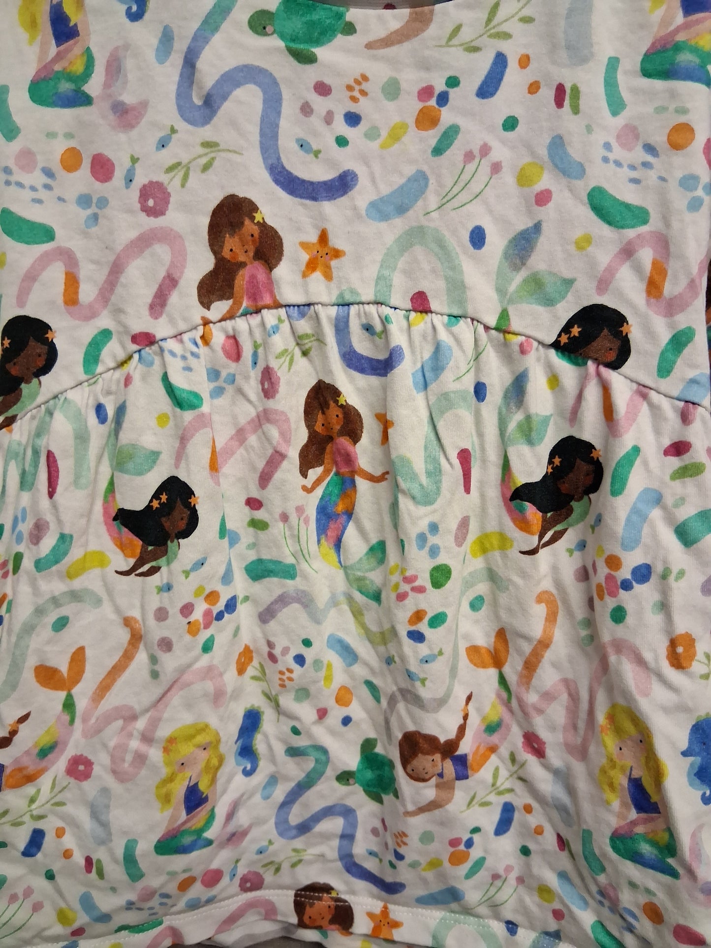 TU Girls Mermaid Short Sleeve T-Shirt Age 2-3 Years