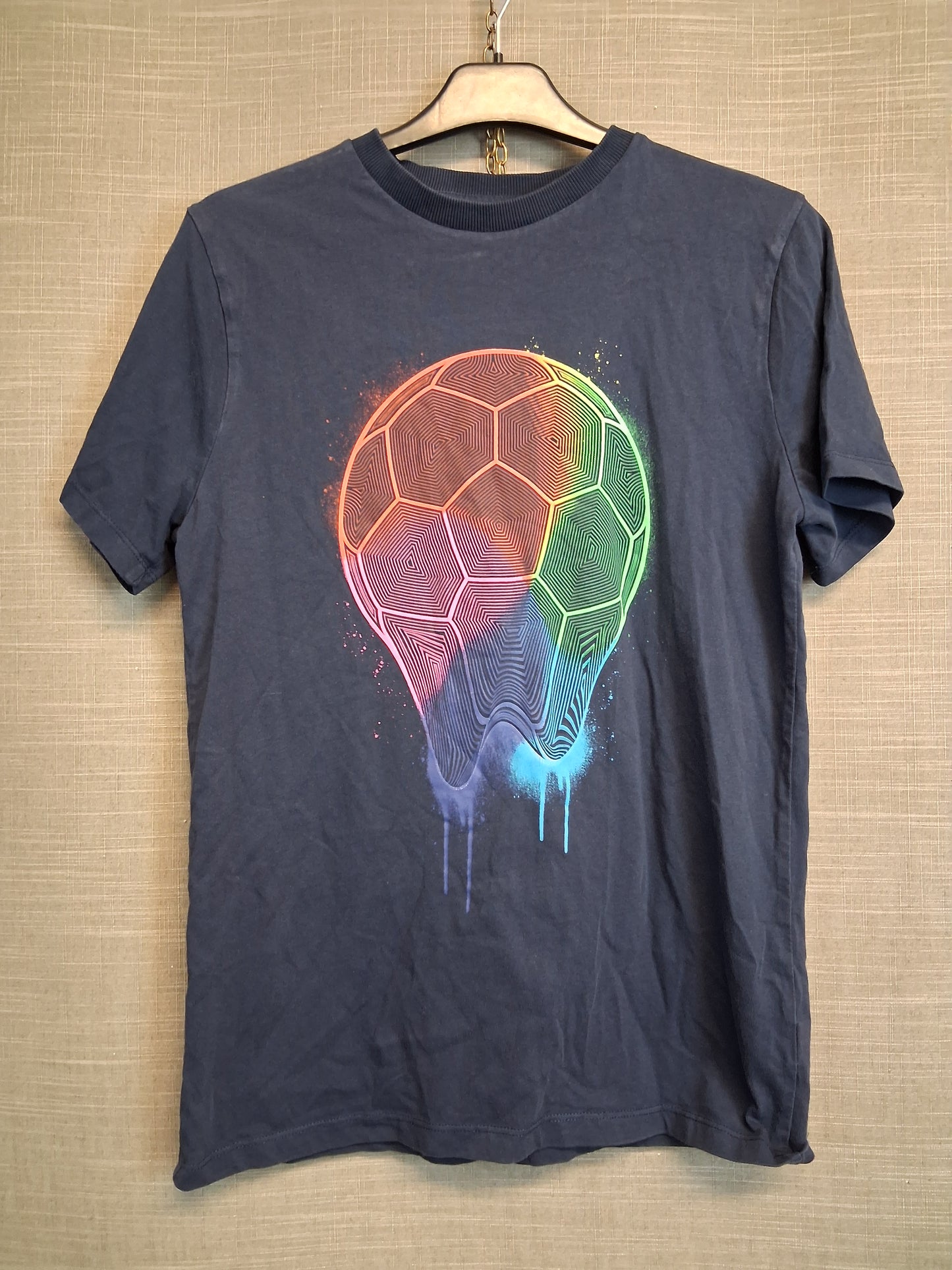 Next Boys Blue T-Shirt Short Sleeve Age 15 Years