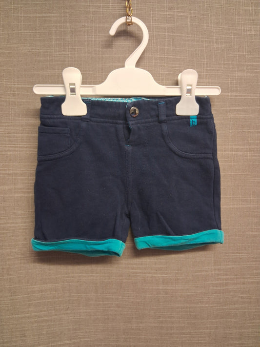 Ted Baker Shorts Boys Navy Jersey Smart Age 12-18 Months