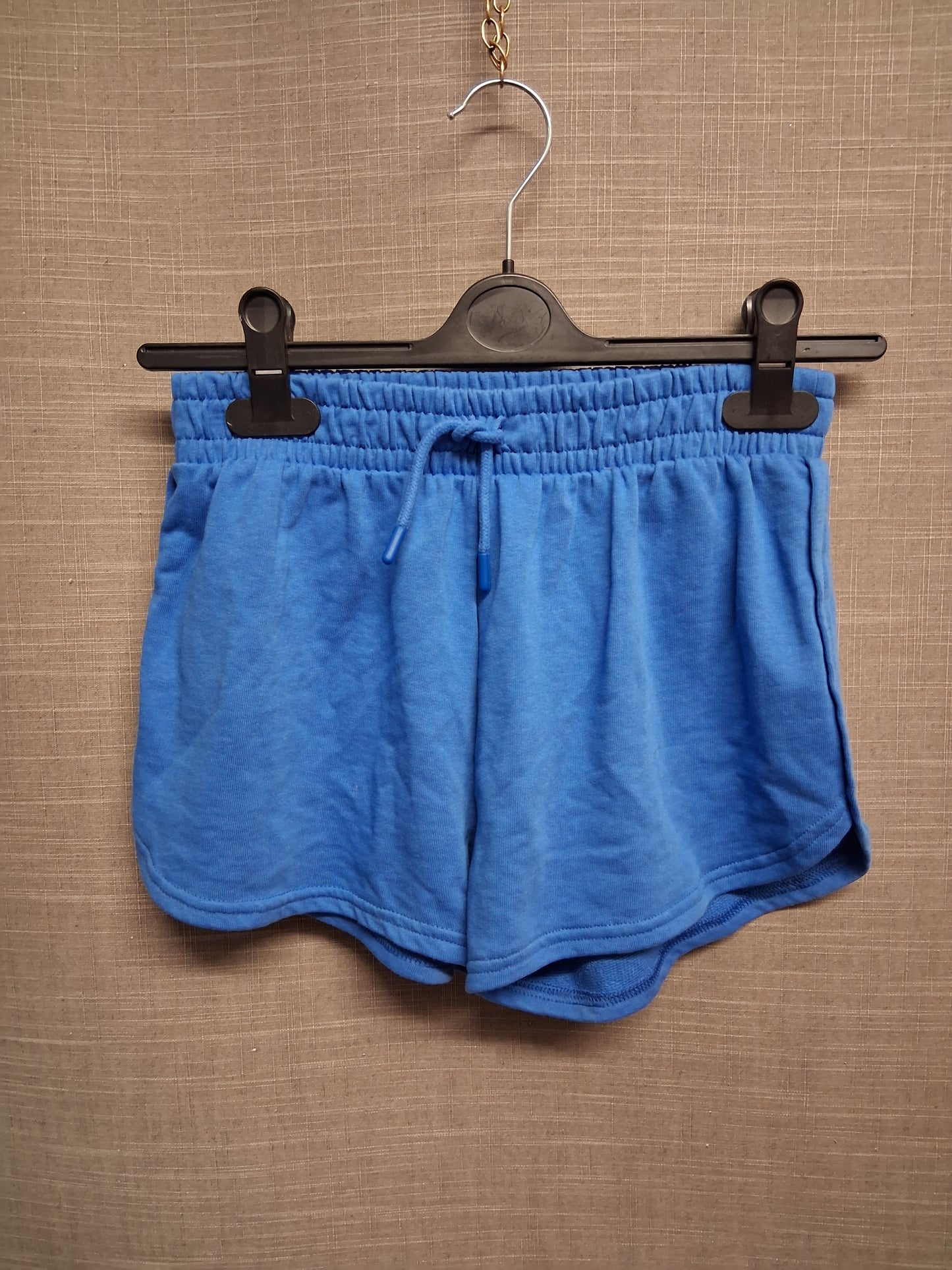 New Look Girls Blue Jersey Shorts Age 12-13 Years