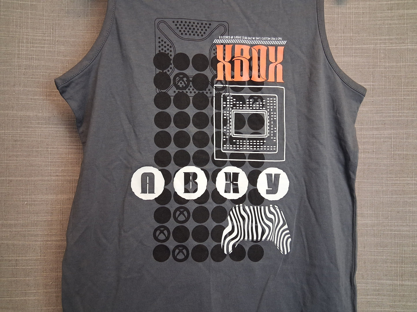 George Playstation Boys Grey Sleeveless Tank Vest Top Size 9-10 Years