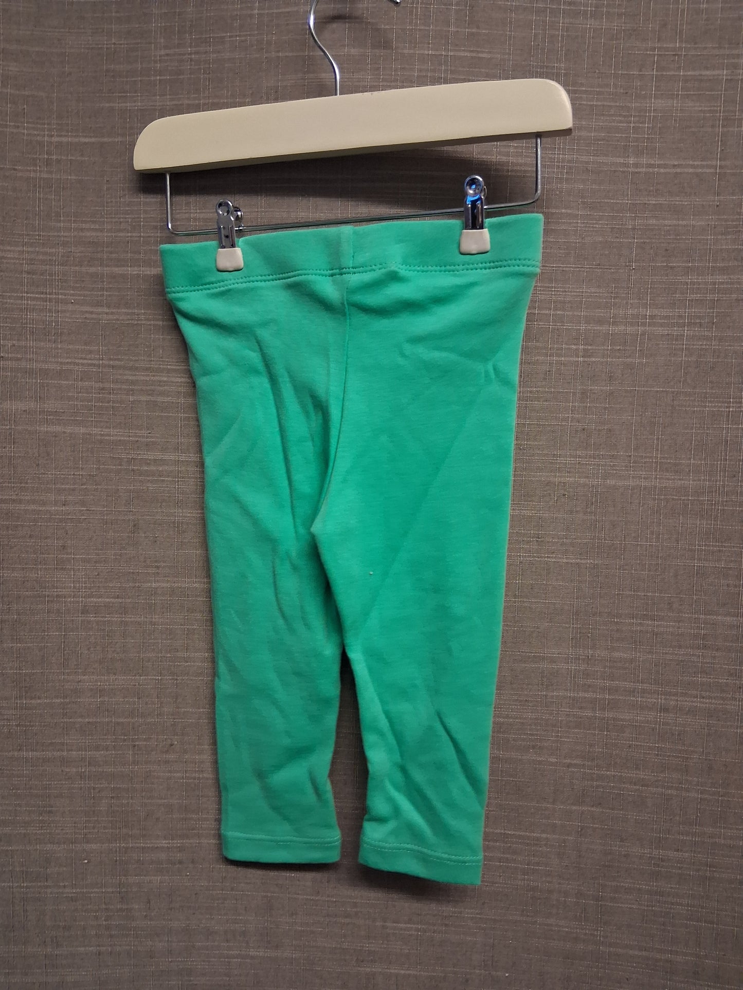 Next Girls Green Jersey 100% Cotton Leggings Age 9-12 Months