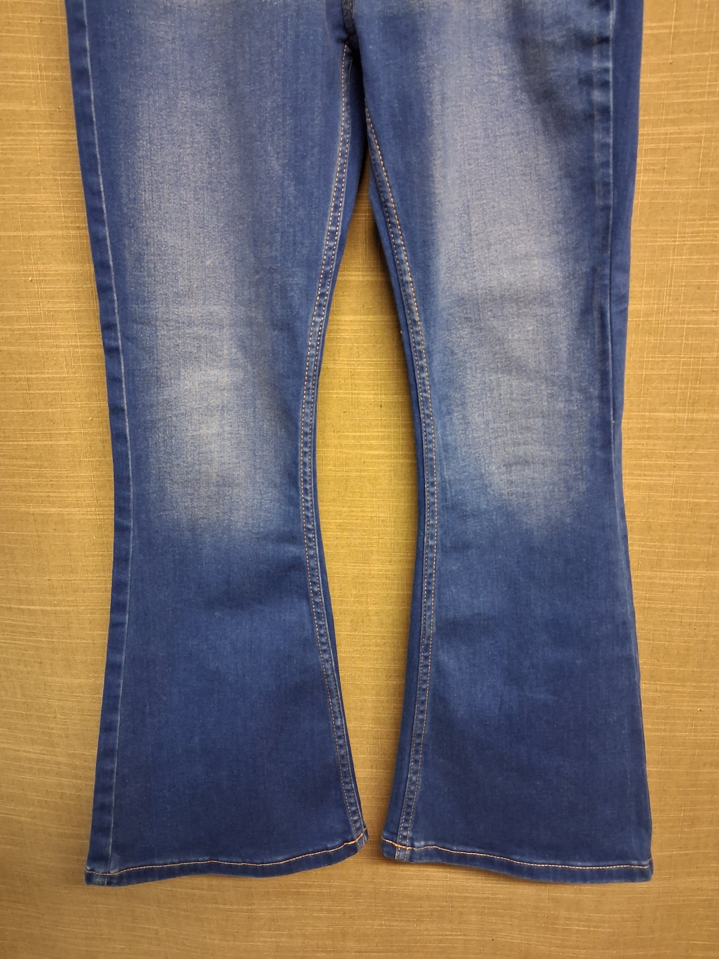 River Island Girls Blue Bootcut Denim Jeans Age 12 Years