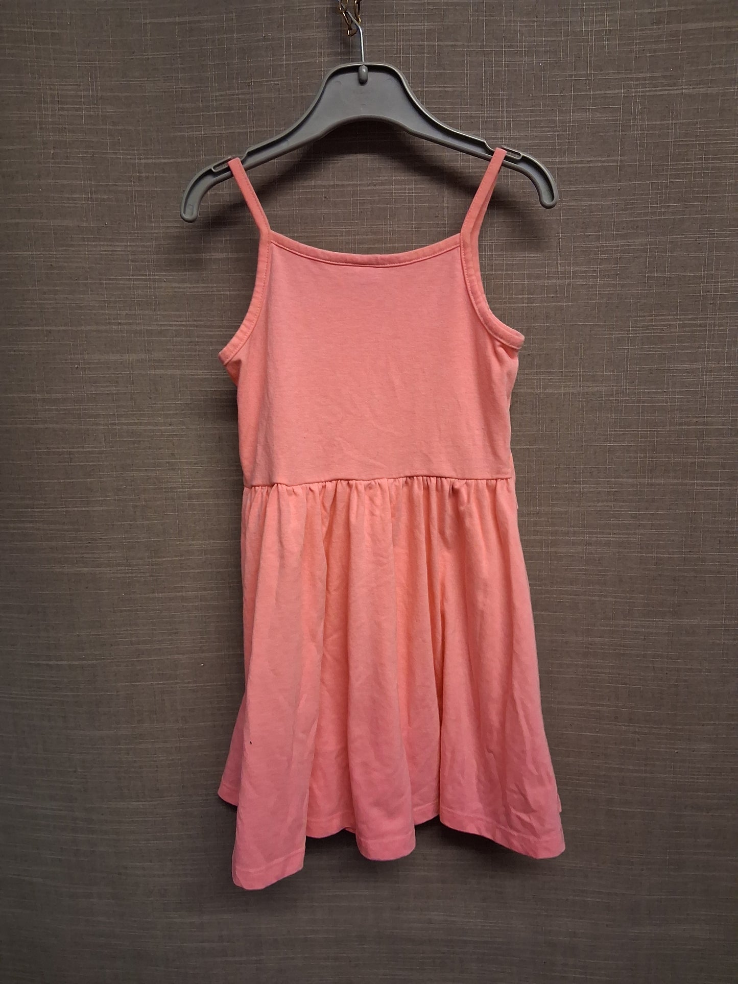 TU Coral Pink Jersey Summer Dress Strappy Knot Front Age 5 Years