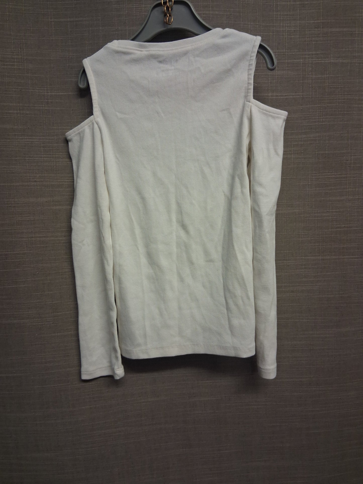 Next Girls White Cold Shoulder Long Sleeve Age 8 Years