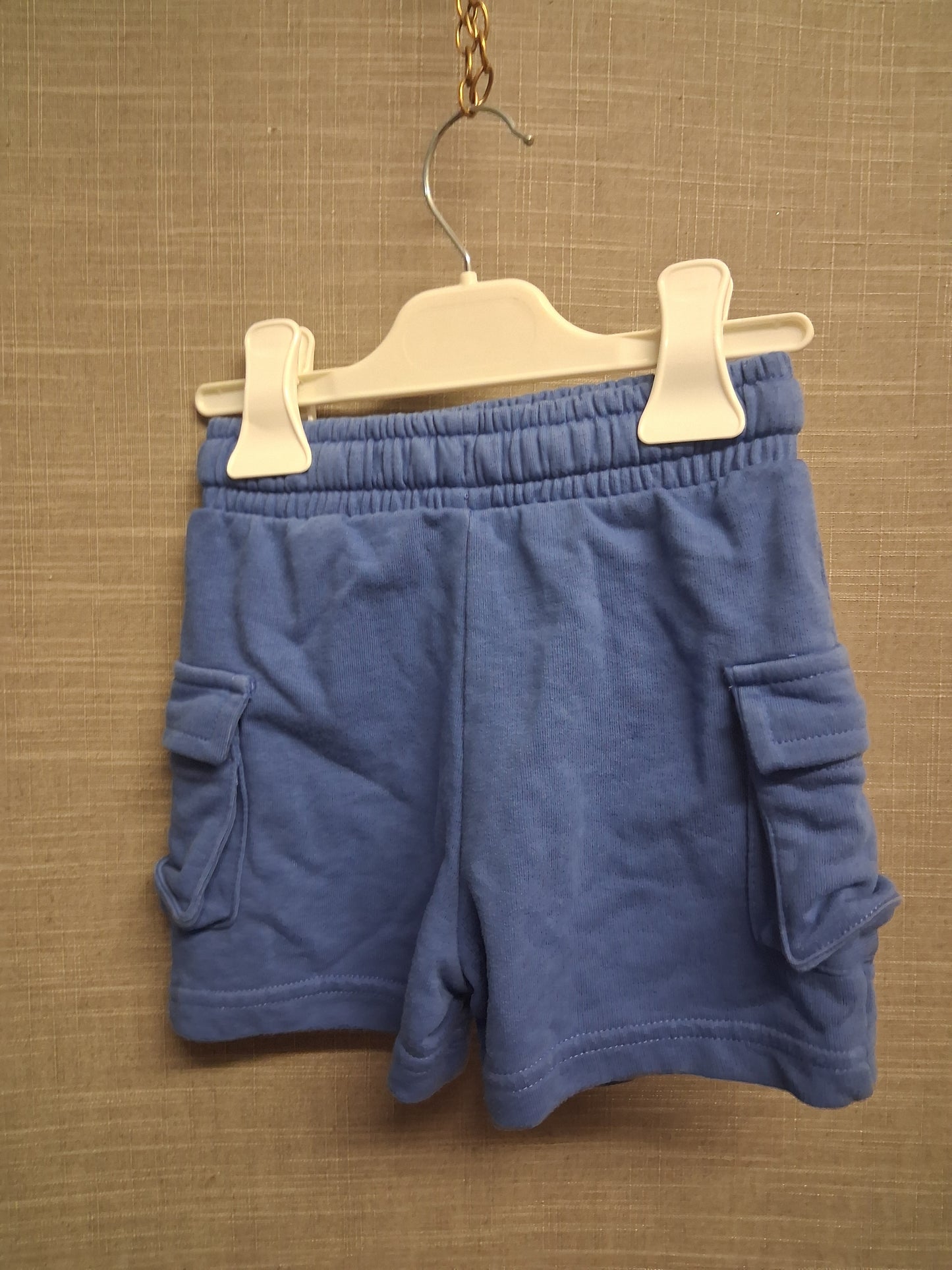 George Boys Blue Jersey Shorts Age 2-3 Years