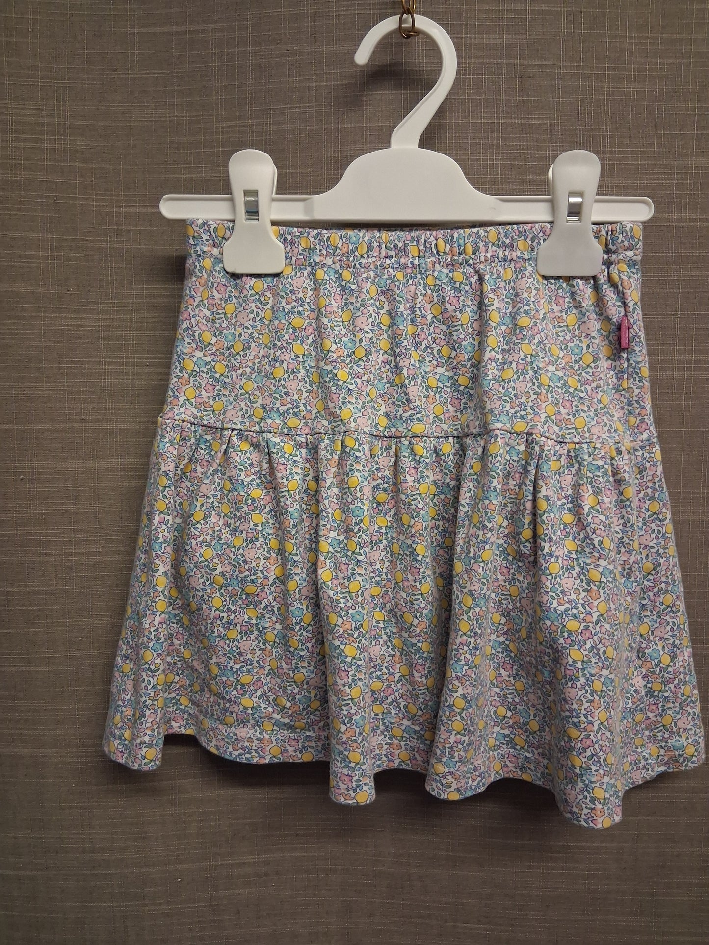 JoJo Maman Bebe Girls Skorts Multicolour Floral Jersey Age 5-6 Years
