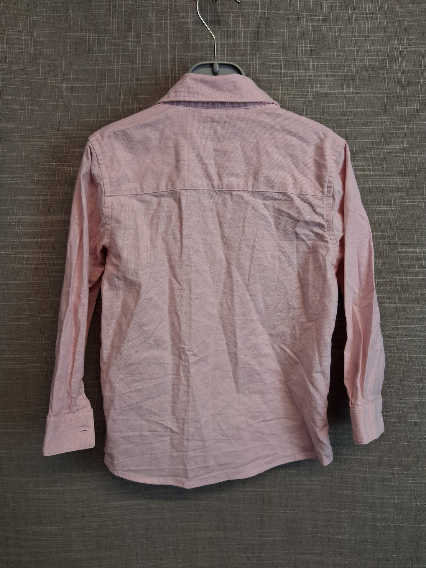 Next Boys Pink Salmon Shirt Long Sleeve Age 3-4 Years