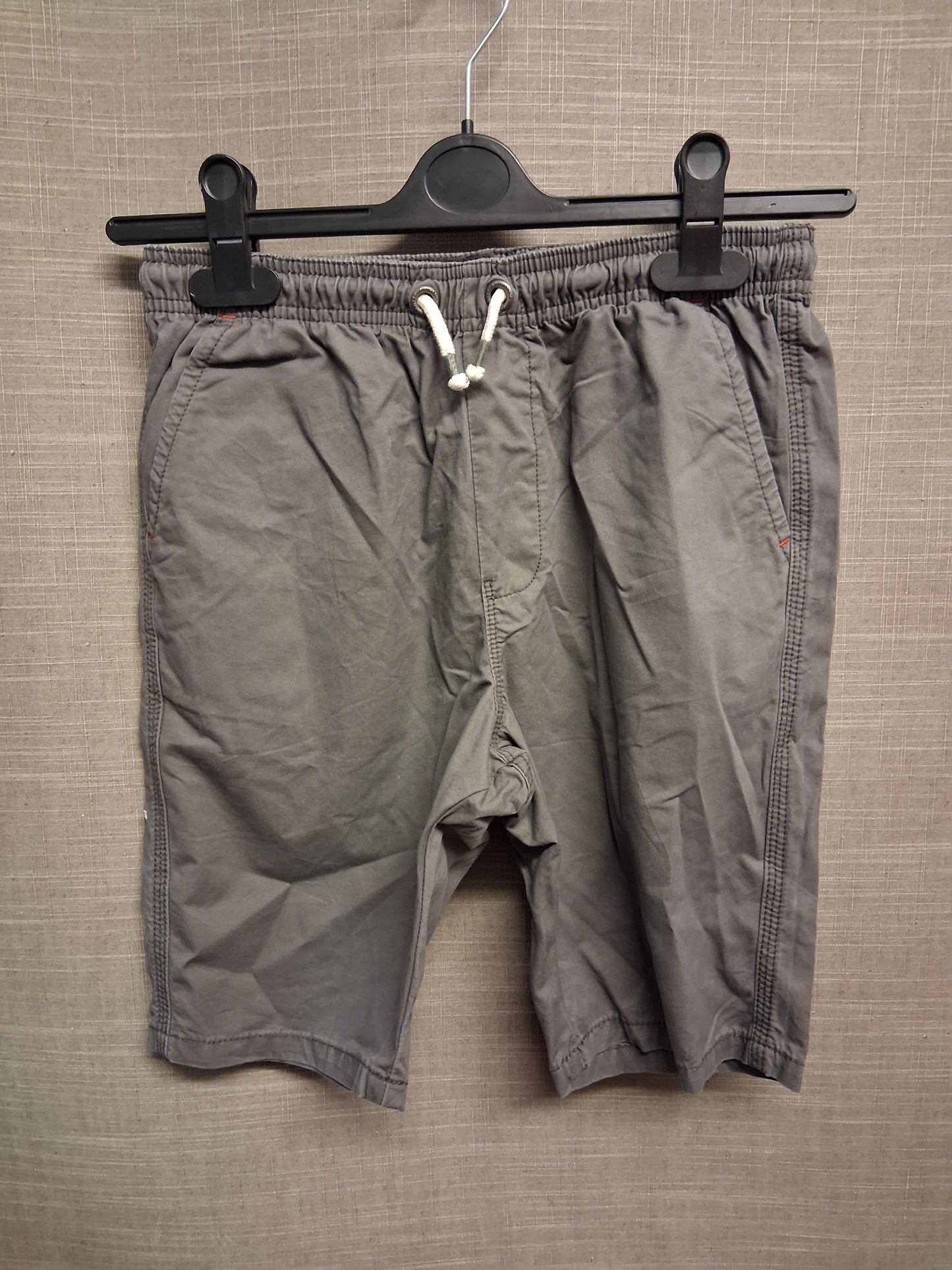 Next Boys Grey Chino Short Age 11 Years Elastic Waist