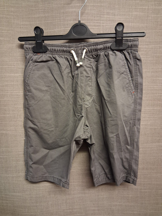 Next Boys Grey Chino Short Age 11 Years Elastic Waist