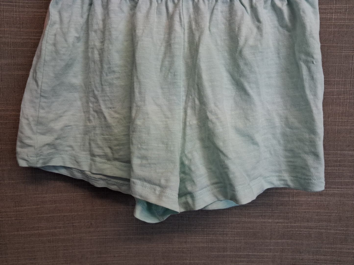 Next Girls 2 Pairs Jersey Shorts Age 4-5 Years Neon Orange & Green