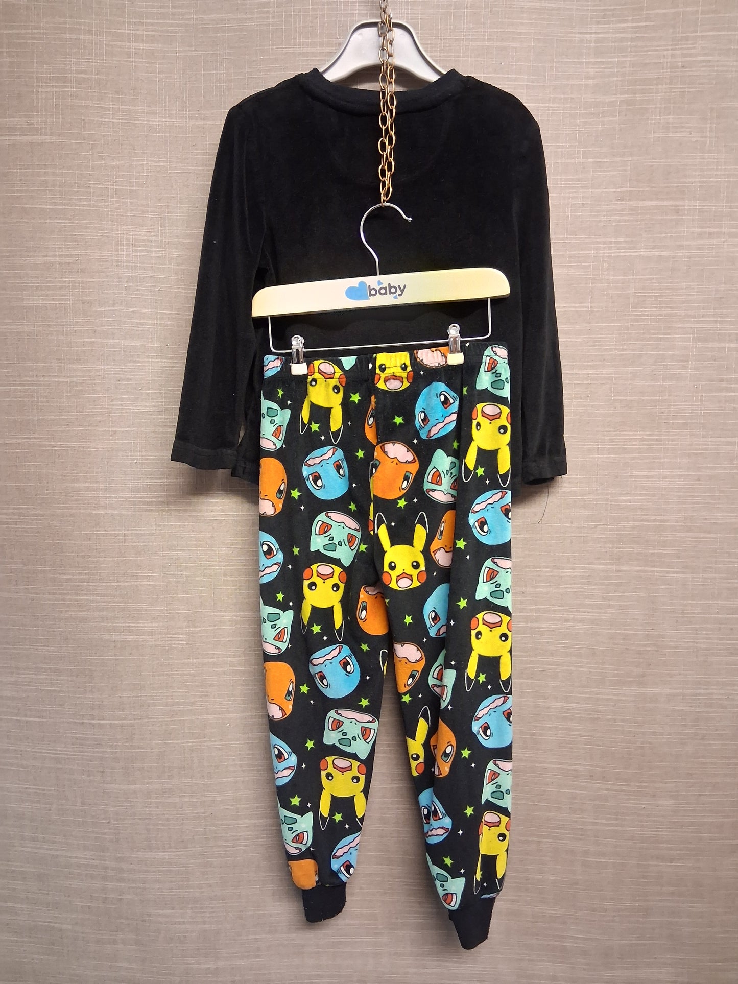 Primark Pokemon Halloween Theme PJs Pyjamas Age 3-4 Years